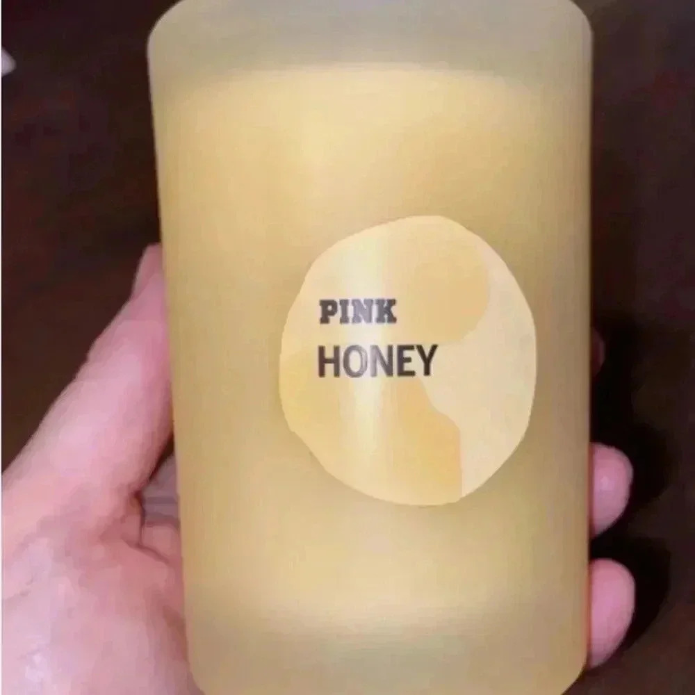 Victorias Secret Retired Candle HONEY NEW BS PINK